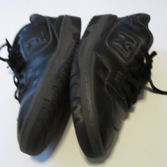 New Balance 550 All Black Sneakers Youth 6 – Retro Sport & Streetwear C - Picture 2 of 15